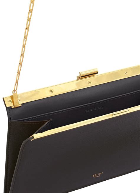 celine clasp clutch|celine clutch with chainproduct lining.